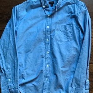 Men’s Medium Blue J Crew Casual Button Down